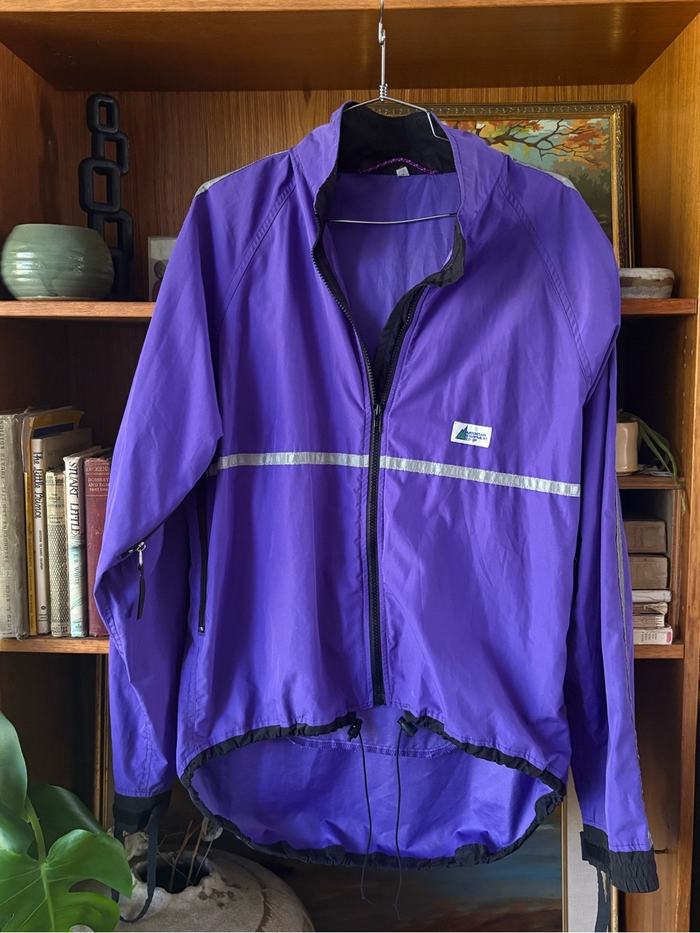90s VTG MEC Anorak Purple Running Jacket M